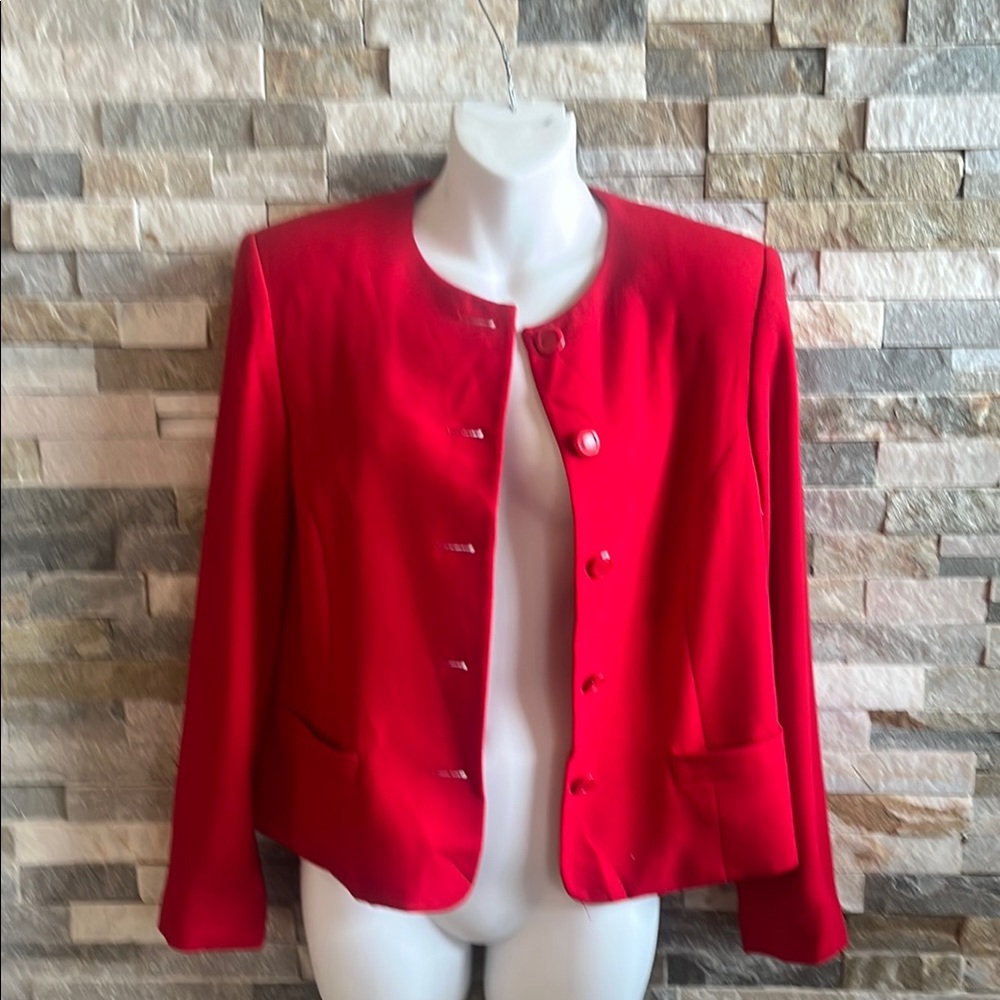 Worthigton Elegant Red Women's Jacket